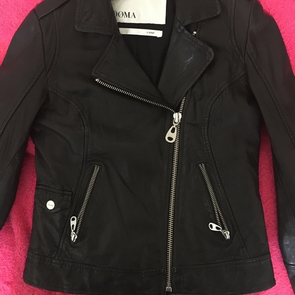 DOMA Motorcycle Leather Jacket. XS. NWOT! - Picture 5 of 6